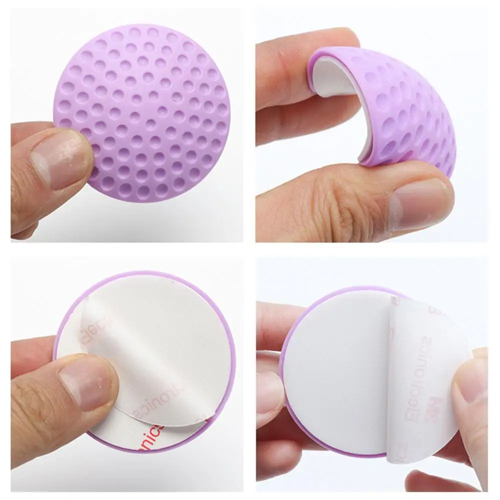 Креативная настенная защита для дверной ручки бампер от столкновений наклейка