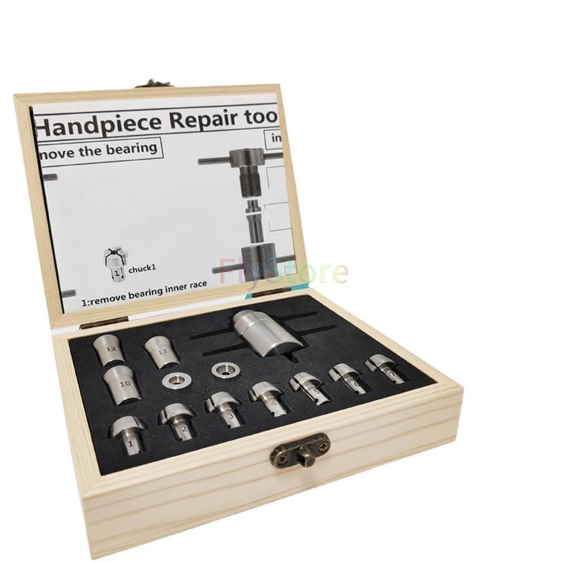 1Set Dental Handpiece Repair Tool Bearing Removal & Installation Cartridge Maintenance dental Equipment