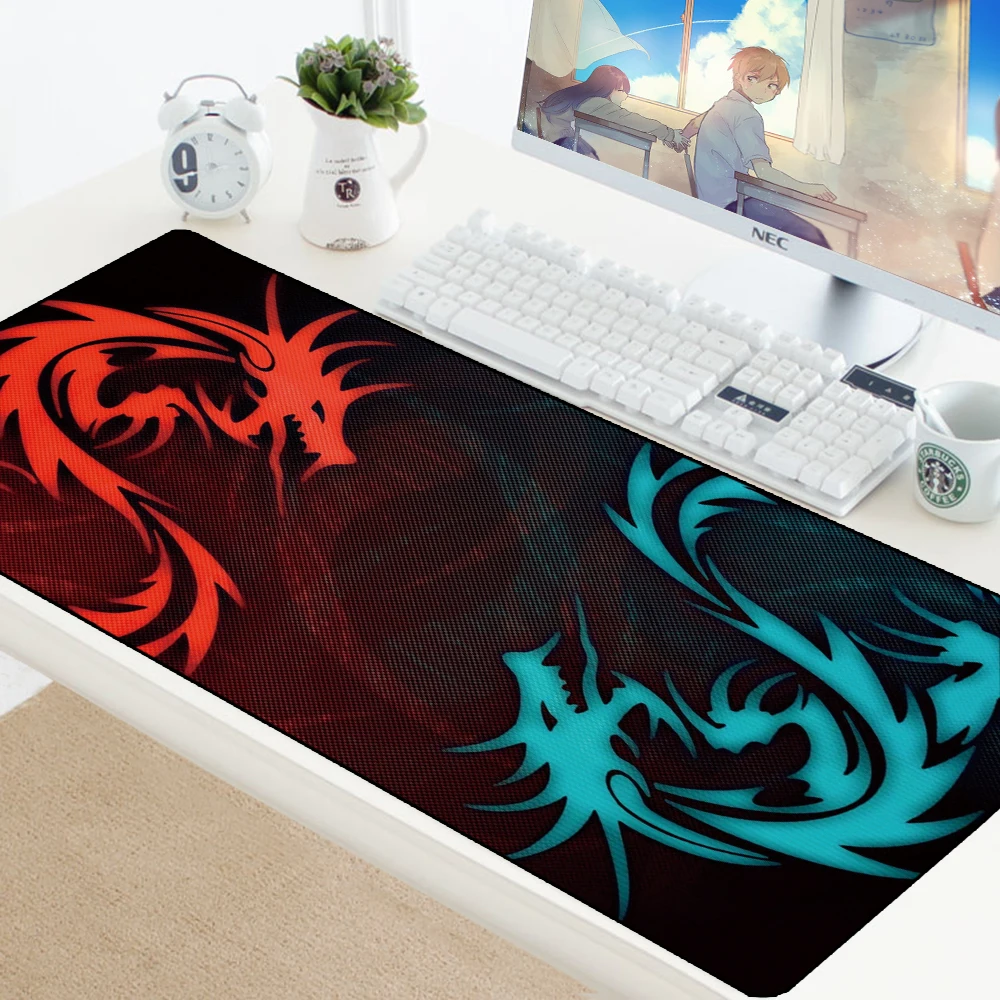 Xl игровой коврик для мыши модный геймерский ноутбука компьютера ПК большой