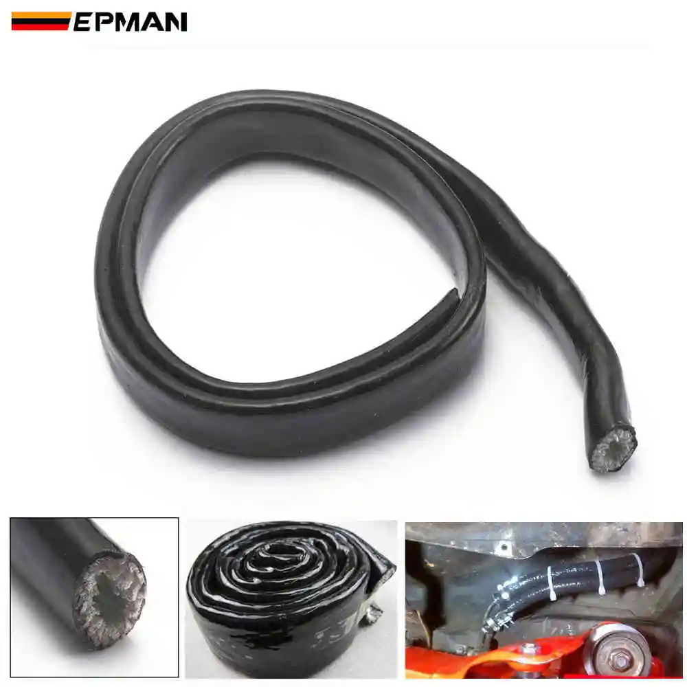 AN8 Vulcan Fire Sleeve Braid Flame Shield Black 1/2X1M ID:13 мм для BMW E39 5 series Facelift 2000 2003 EP FHGAN8|id 20|shield sleeve |