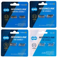 kmc 2 pairs master link connector bicycle chain missinglink for 8 9 10 11 12 speed road mtb mainframe drivetrain systems chain