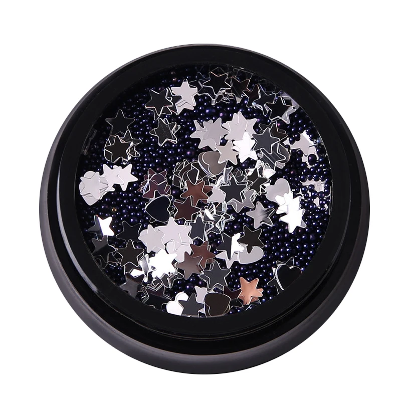 Новые модные аксессуары для ногтей лазерные неоновые блестки корейская