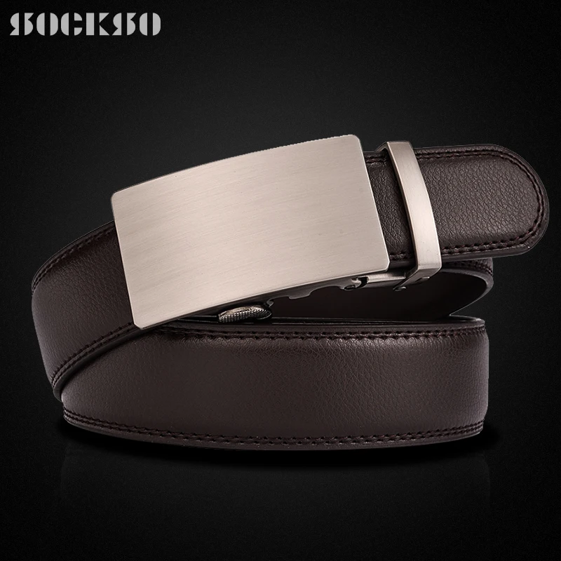 Модный автоматический ремень с пряжкой из воловьей кожи высококачественные