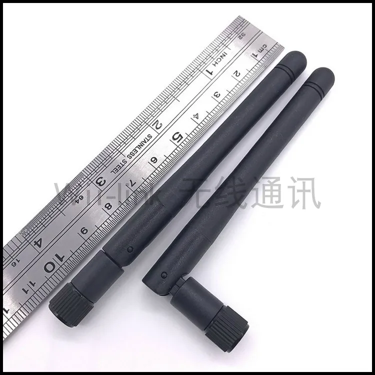 

10 шт/20 шт 2,4G антенна 2DBi маленькая Складная всенаправленная антенна общая длина 11 см гибкая антенна Io-T антенна