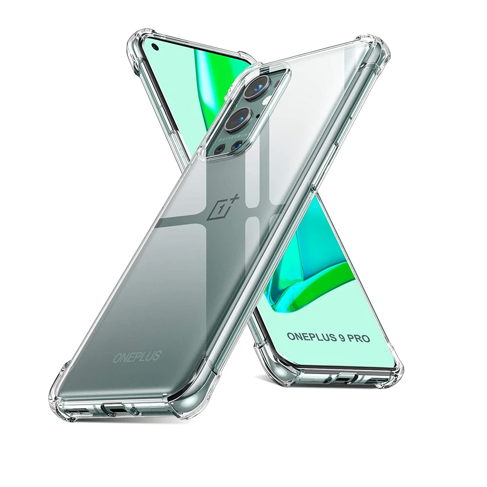 

Clear Shockproof Case for OnePlus 6 7 8 9 Pro Reinforced Corners Protective Silicone Cover for OnePlus Nord N10 N100 6T 7T 8T