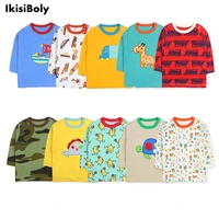 5 pack newborn baby girls long sleeve t shirts spring autumn infants clothing boys cotton toddler casual cartoon kids clothes
