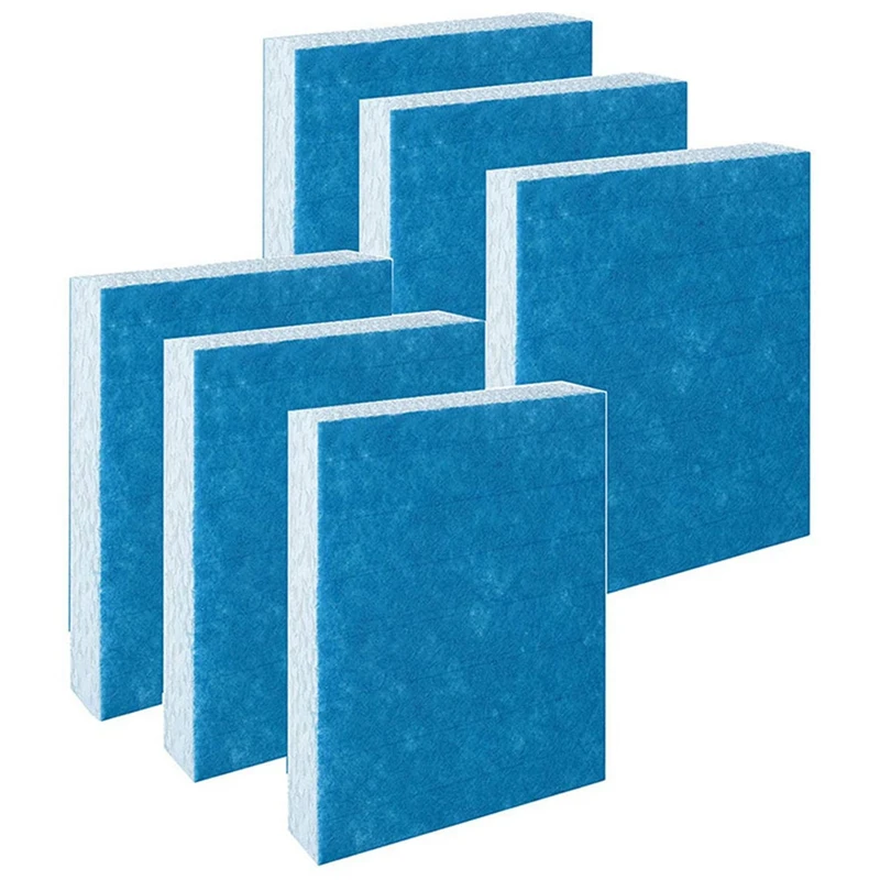 

6PCS Humidifier Replacement Filter Suitable for Honeywell HEV615 HEV620 HFT600 Humidifier Accessories