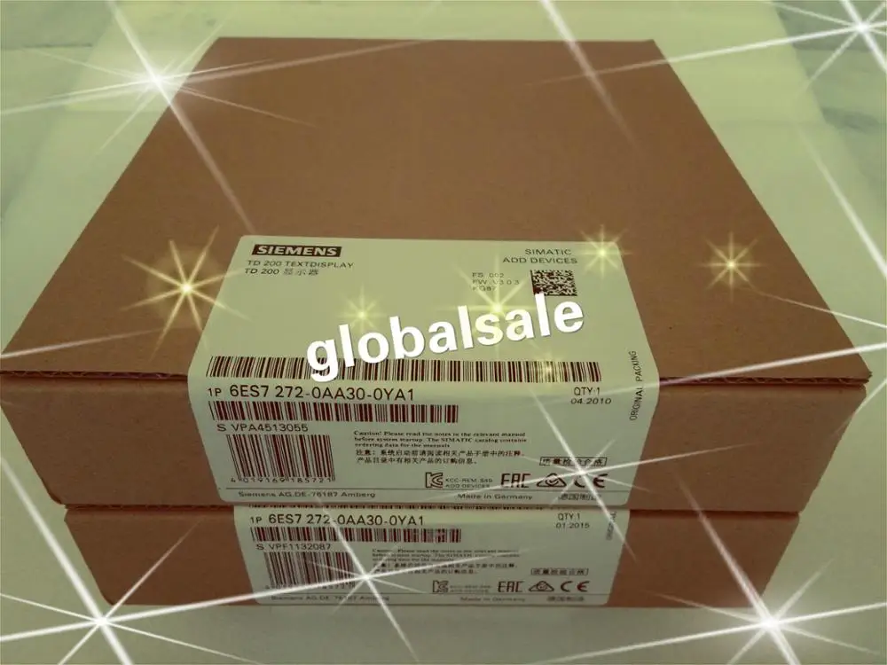 FREE SHIPPING 6ES7272-0AA30-0YA1 SIMATIC HMI Touch Panel TD 200 TEXTDISPLAY 6ES72720AA300YA1 FOR S7-200 |