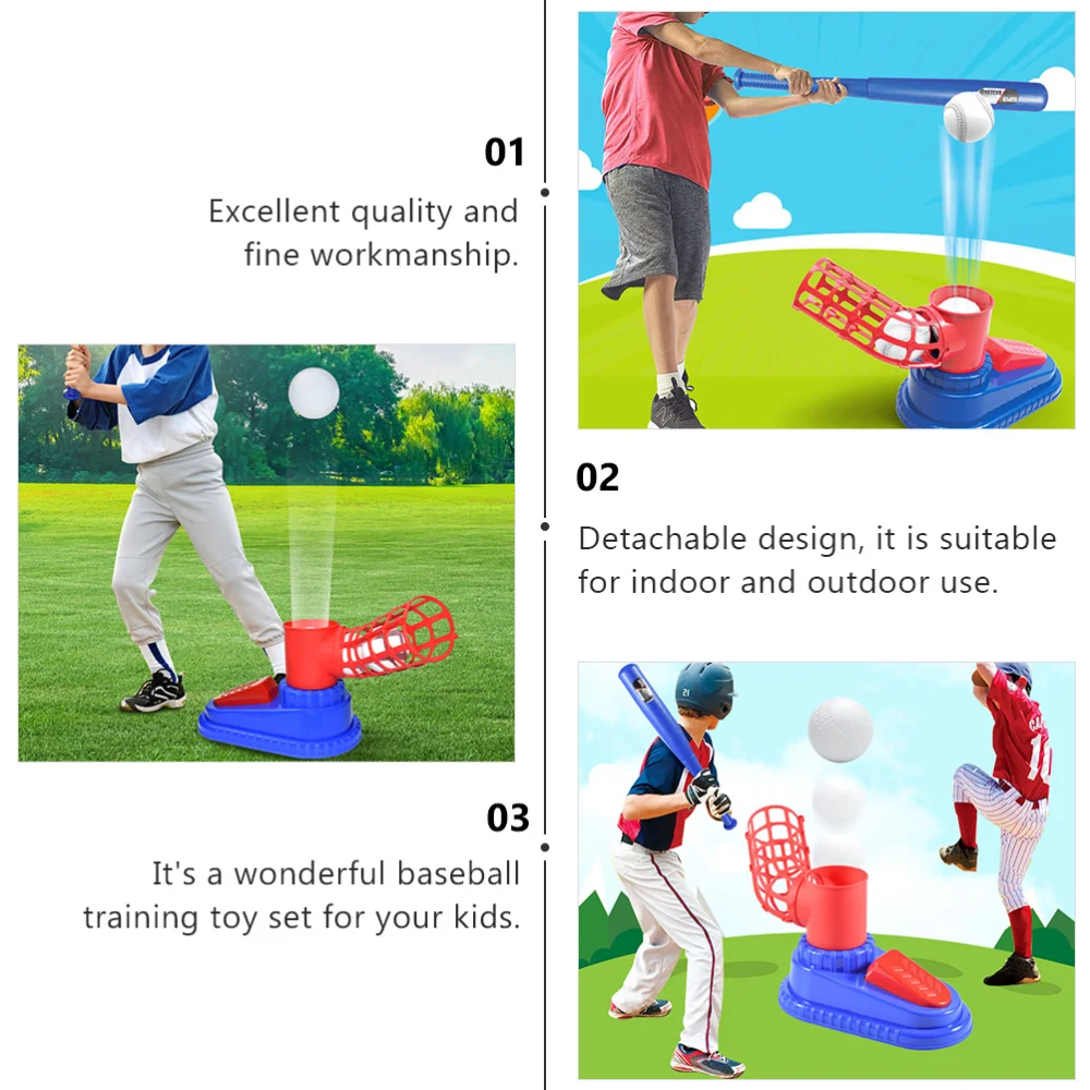 

1 set of Baseball Training Supply Baseball Practicing Tool Baseball Launcher