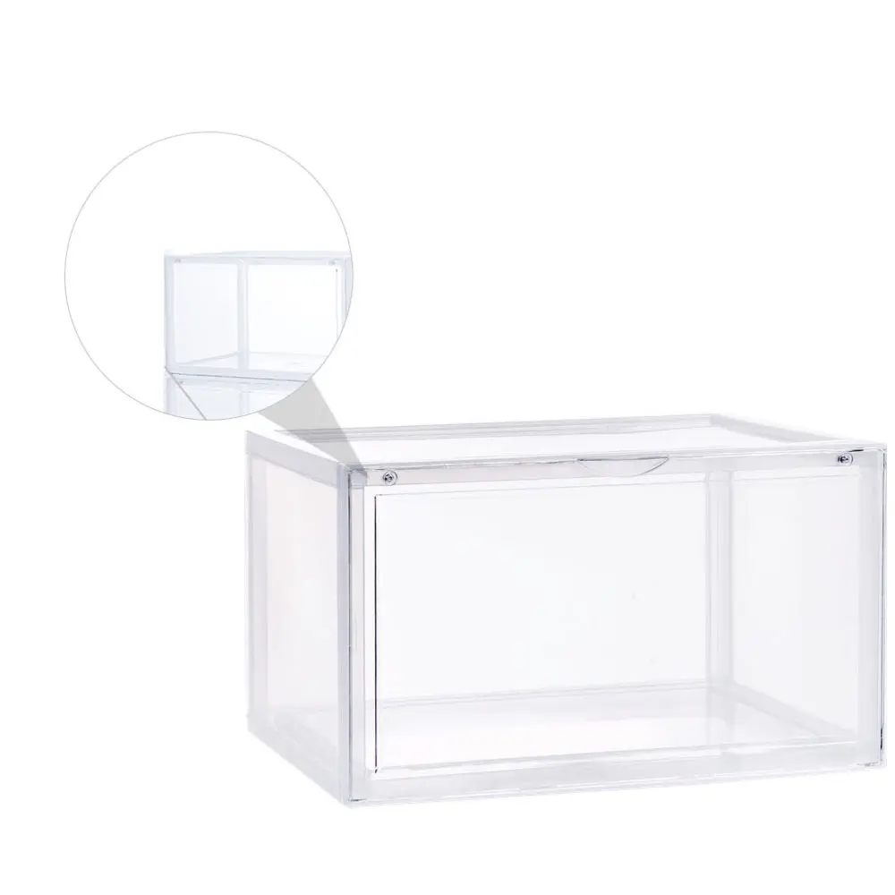 

1Pc Transparent Space-Saving Shoes Organizer Stackable Shoes Box