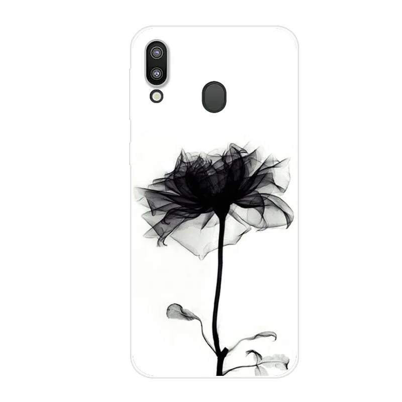 21 Для samsung M20 чехол милый мультфильм мягкий силиконовый планета кошка для телефона С Рисунком Тигра чехол для samsung Galaxy M20 задняя крышка M 20 M205F Coque - Цвет: 21