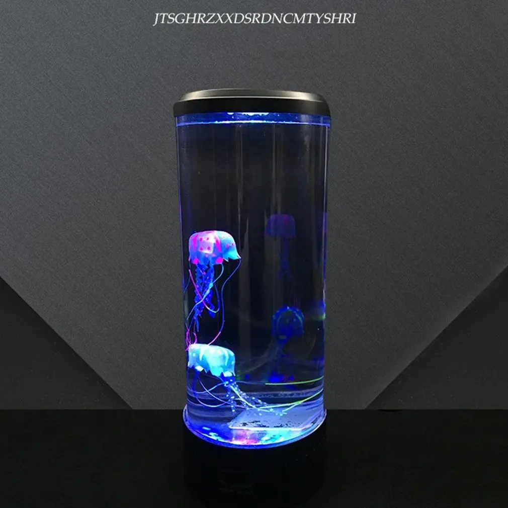 Лампа для медузы Лавовая светодиодная лампа менясветильник цвет Медузы с