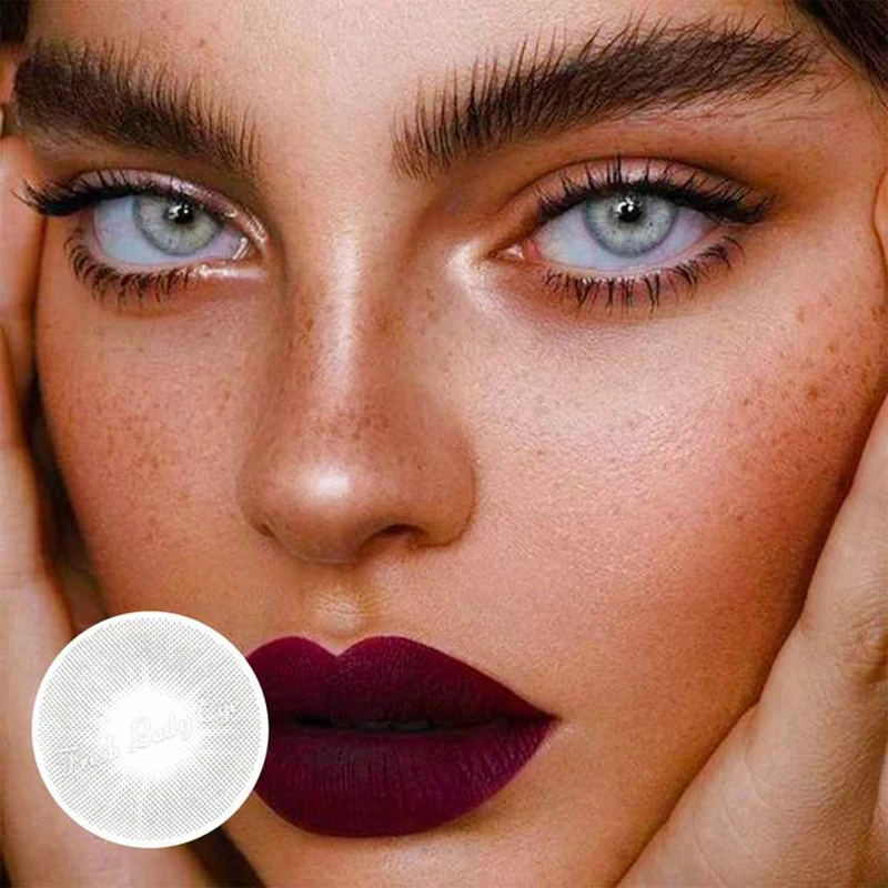 1 пара косметических контактных линз контактные линзы для маленьких зрачков