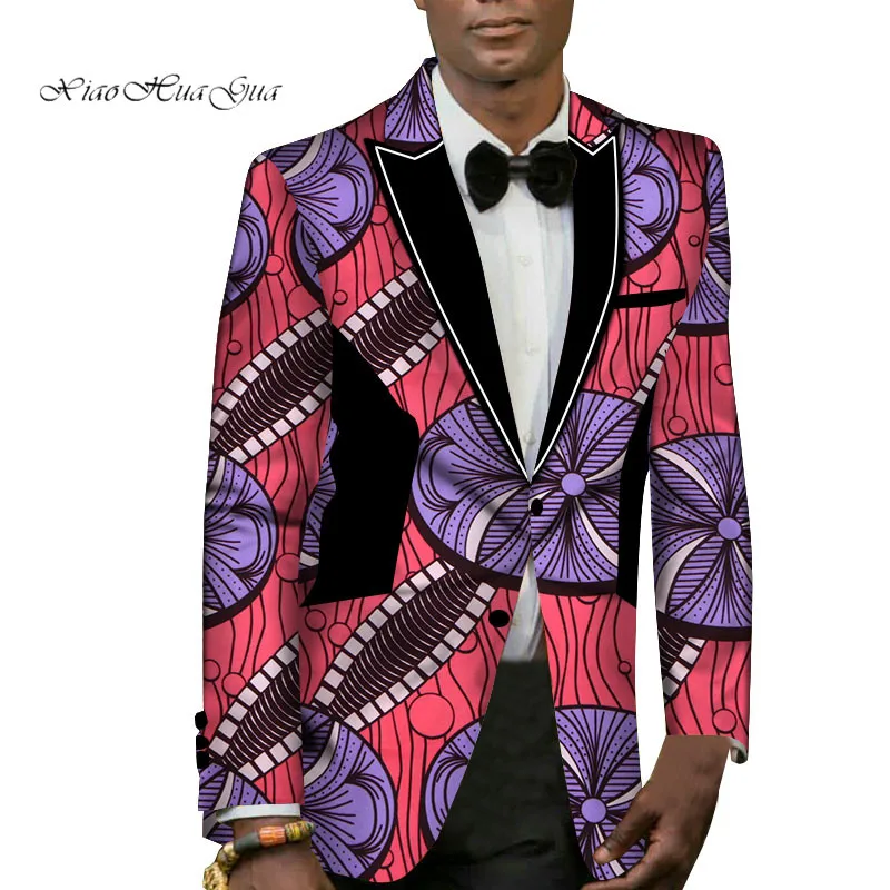 Роскошный мужской костюм Dashiki Bazin куртки деловые костюмы верхняя одежда