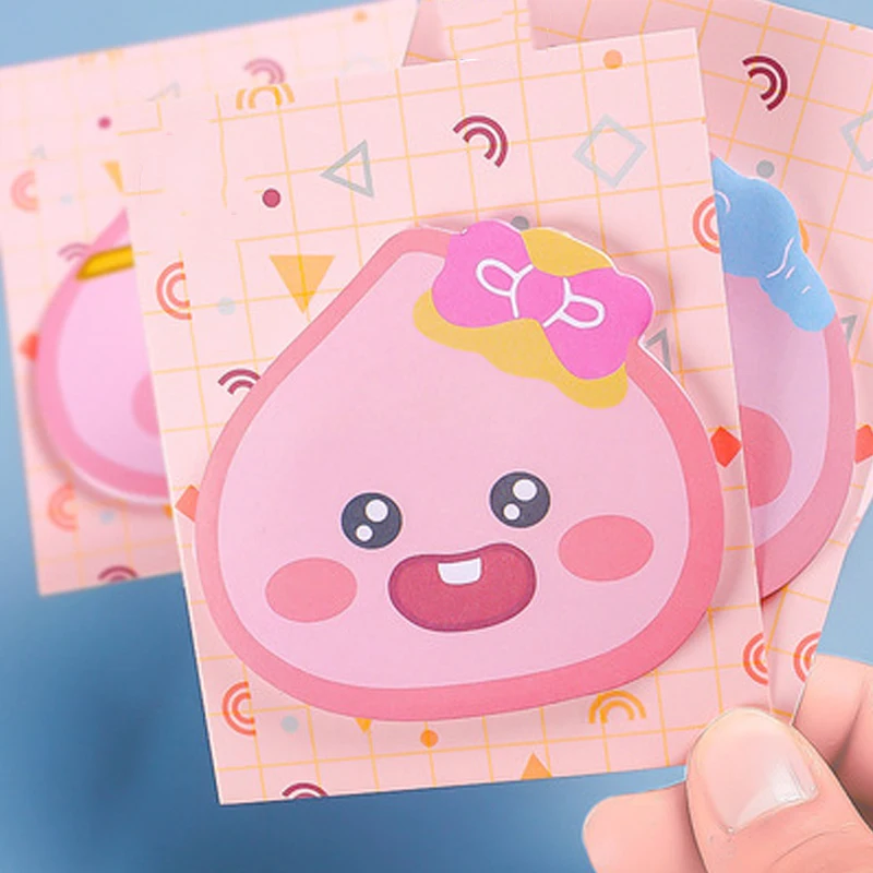 

1PCS Creative Carton 30 Pages Sticky Notes Cute Tearable Memo Pad Stationery Students Gifts Note Paper Office School Supplies