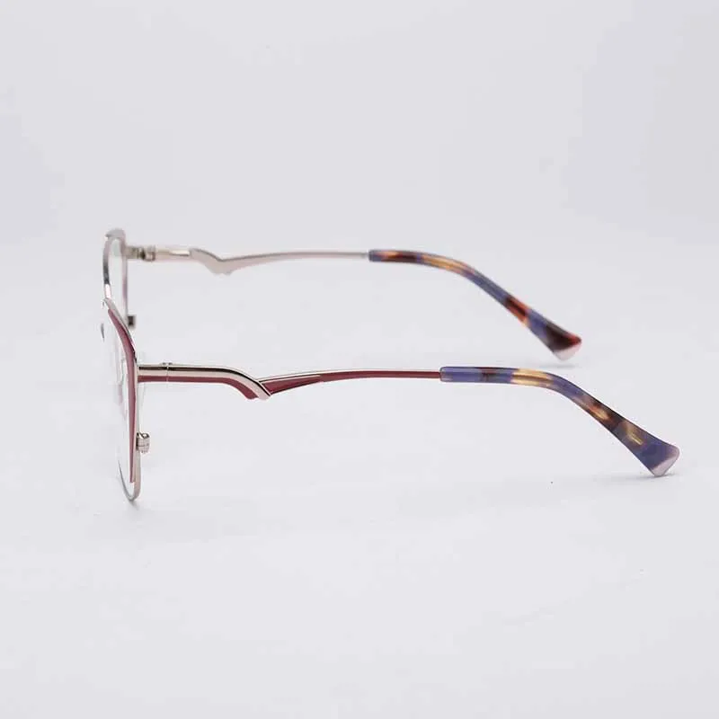 Новинка 2020 Женская оправа для оптических очков кошачий глаз красного цвета может