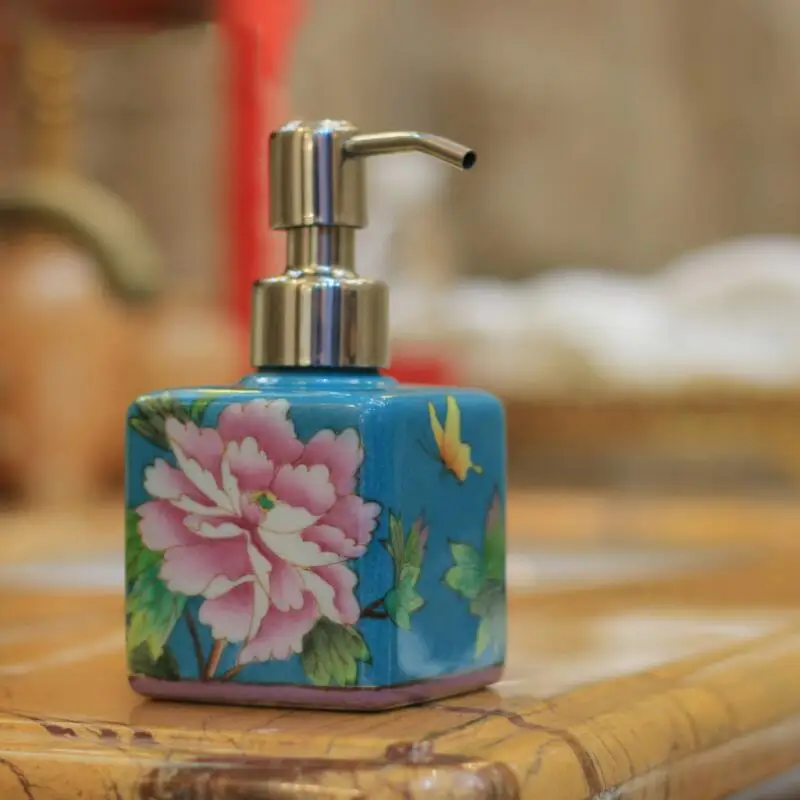Красивая краска для рук коллекционный домашний декор дозатор мыла Фарфоровые