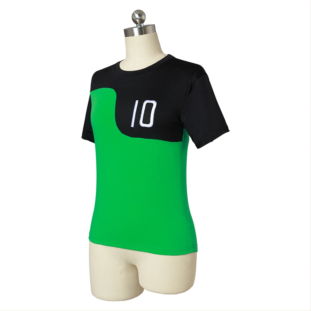 В наличии футболка Бен 10 костюмов перезагрузка зеленая летняя Alien Force Ultimate Omnitrix