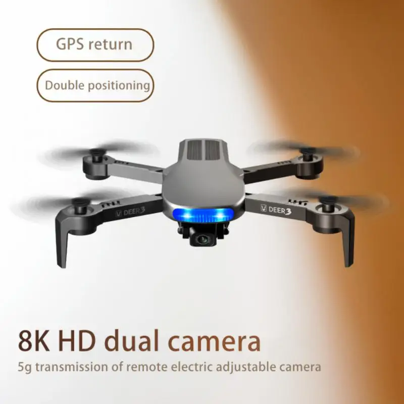 

LU3 Gps Rc Drone Coreless Motor Folding Vliegtuigen Luchtfotografie Drones 8K Hd Pixels Camera Rc Helikopter Jongen Speelgoed Gi