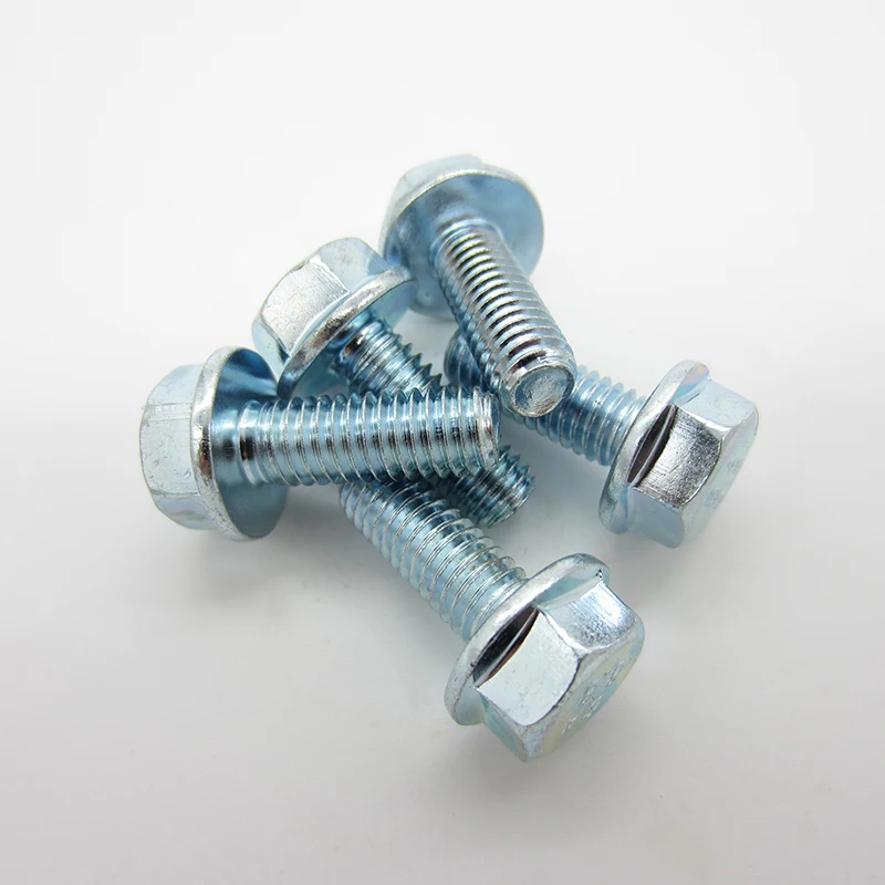 

M5 M6 M8 M10 M12 Grade 8.8 Galvanized Hexagonal Flange Bolts Flange Screws Hexagonal Belt Pad Full Thread/Partial Thread