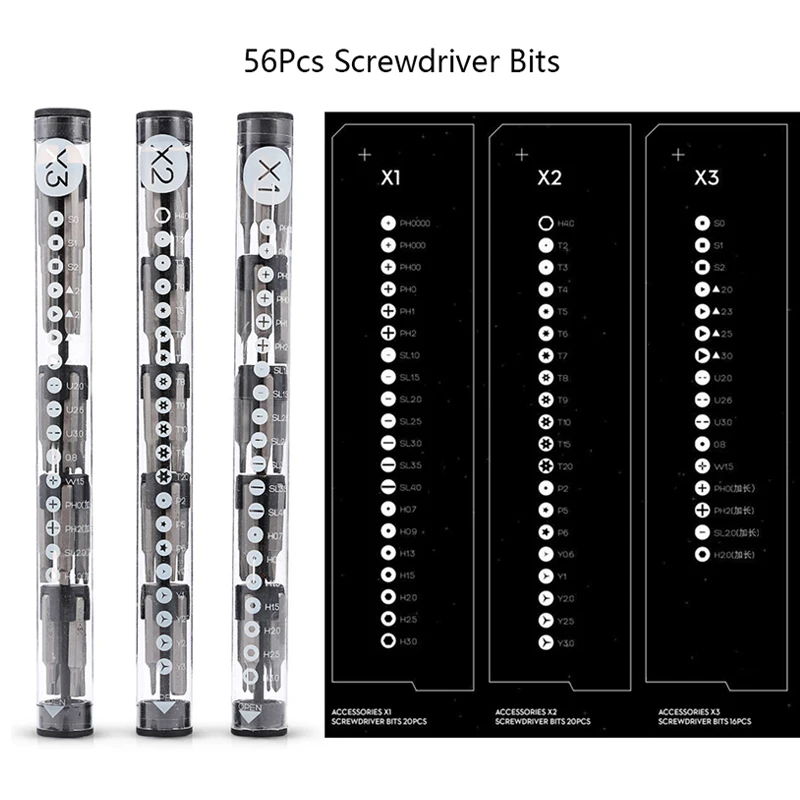 Обновленная версия электрической отвертки для Wowstick 1F Pro набор 69 в 1 Беспроводная
