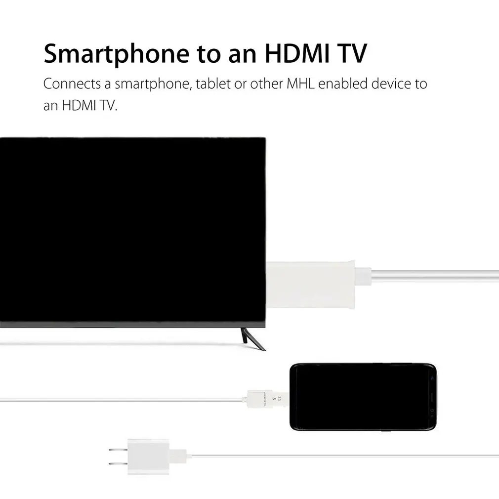 Exquisitely Designed Durable For Android Cell Phone Micro USB MHL To 1080P TV Cables Adapter HDMI | Электроника