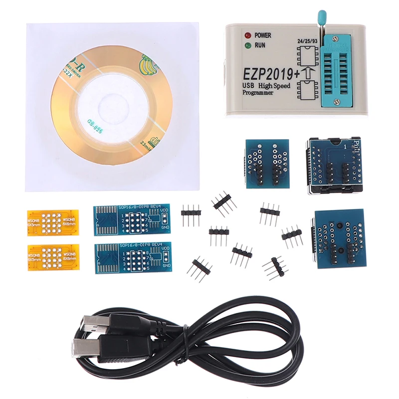 Высокоскоростной USB программатор SPI Version EZP2019 с поддержкой флэш чипа 24 25
