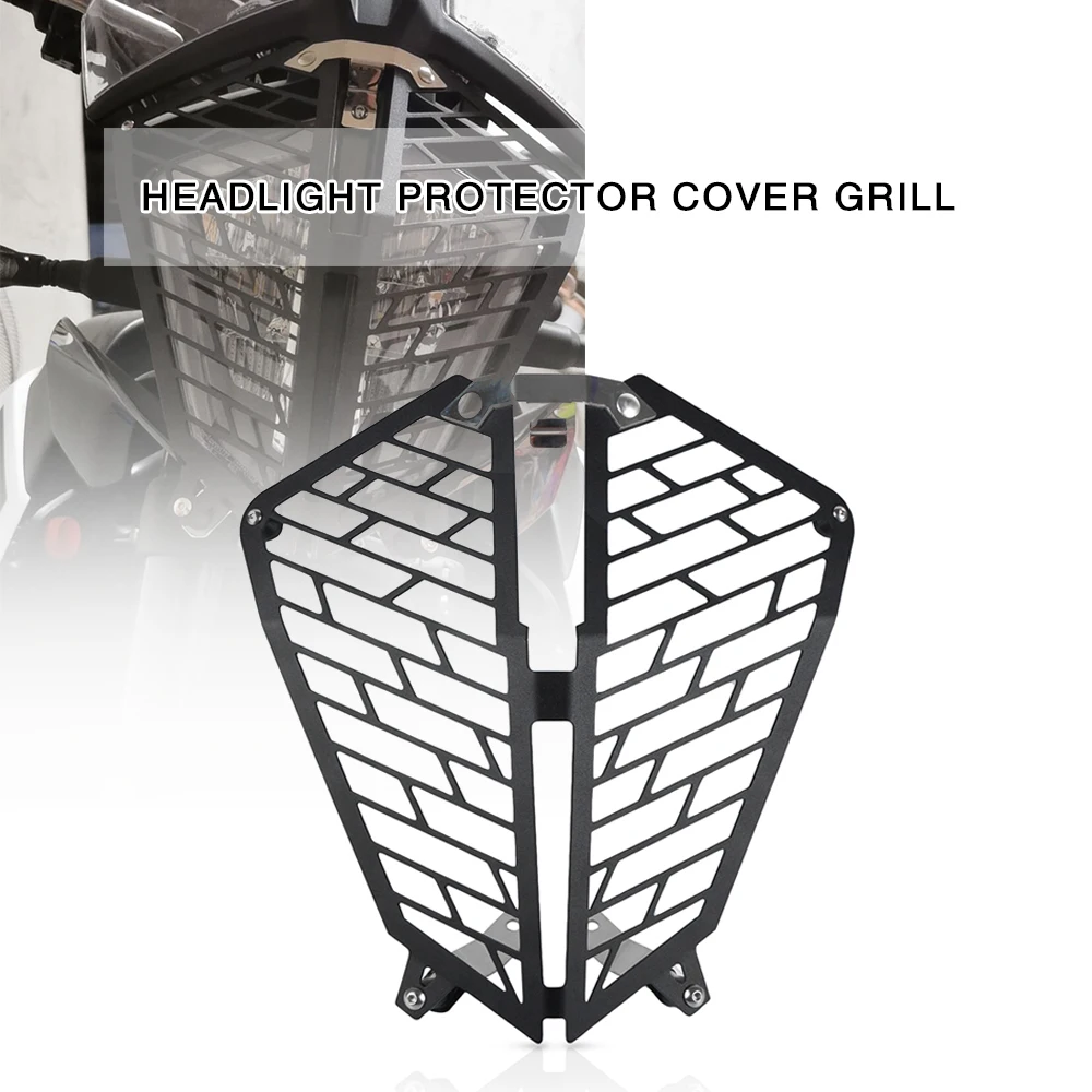 

Motorcycle Accessories Headlight Protector cover grill stainless For 790 adventure r/s 2019-2021 For 890 adventure r 2020-2021