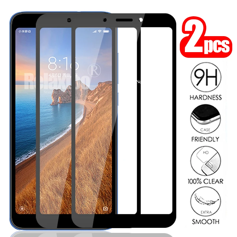 2 шт./лот закаленное стекло для xiaomi redmi note 7 7a Защитное экрана xiomi xaomi redmi7a redmi7 a
