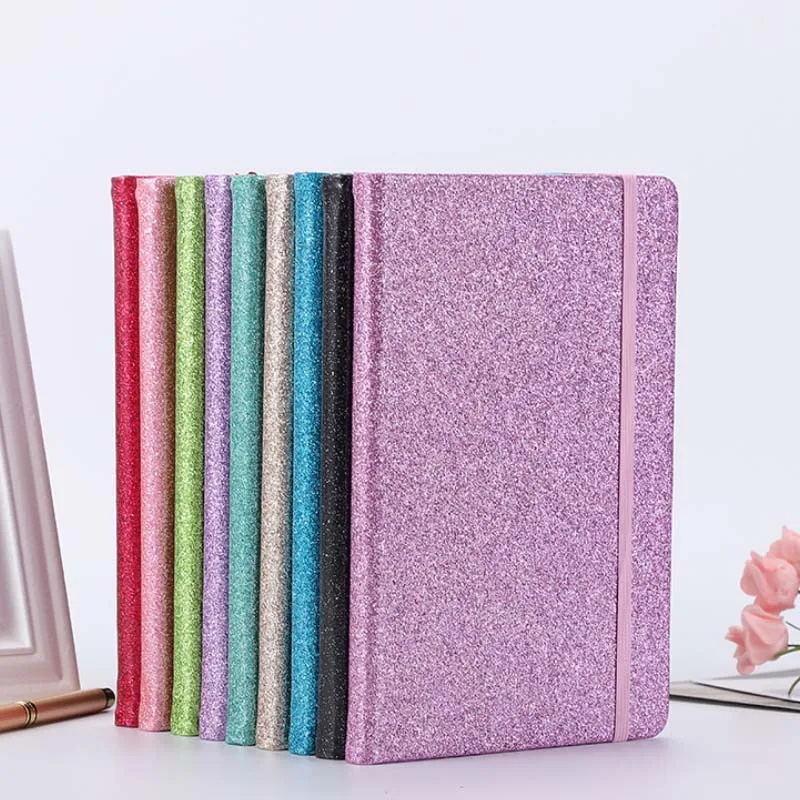 

A5 100 листов, блокнот в мягкой обложке с эластичной лентой светильник лый офисный блокнот, канцелярские принадлежности, дневник