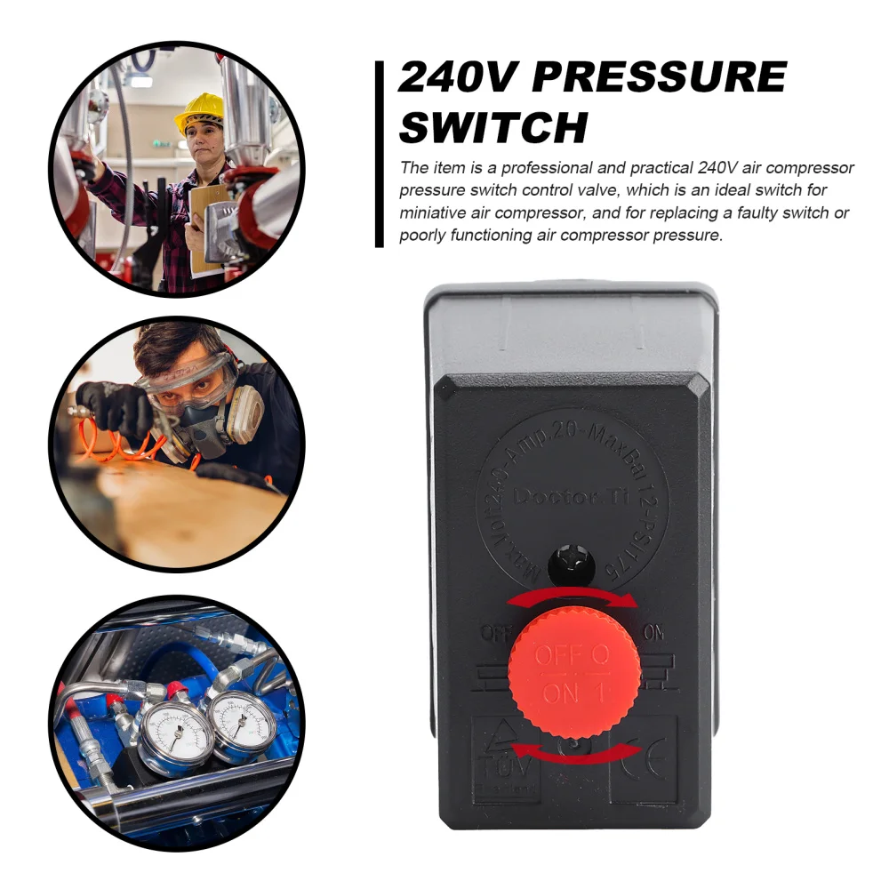 

AC 240V 20A 175PSI 12 4