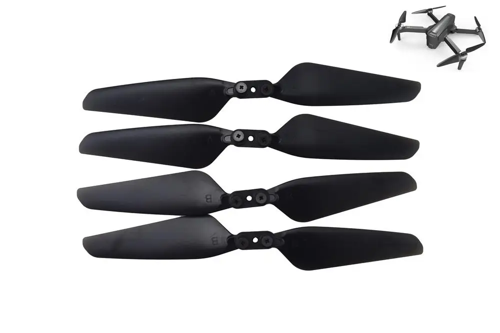 

4 Pcs Propeller For Ancool Lopom 4000ft Mjx B12 Fpv 4k Eis Aerial Photography Folding Quadcopter Rc Drone Blade Spare Parts