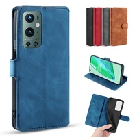 luxury flip leather case for oneplus 6 7 8 6t 7t 8t 9 pro nord magnetic bracket solid color card slot ultra thin phone cases