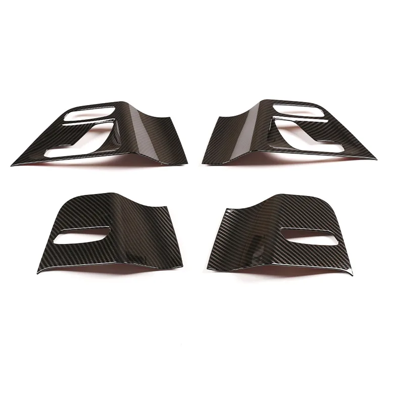 Для Mercedes-Benz G-Class W464 2019-2025 ABS углеродное волокно переключатель автомобильного сиденья регулировка защитная панель аксессуары для салона автомобиля