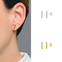isueva korean simple stud earring gold plated earrings for teens pendientes mujer womens earrings with free shipping