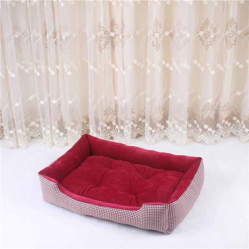 Качественная кровать WHPC для собак и кошек мягкая Толстая домашних питомцев