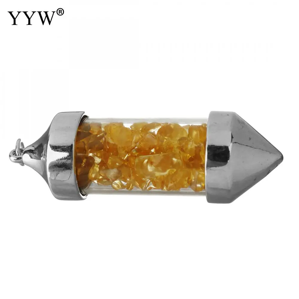 Подвеска из натурального кристалла Reiki подвеска для ожерелья с подвеской в виде