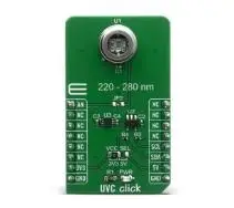 

MIKROE-4144 UVC нажмите GUVC-T21GH Mcp3221 ультрафиолетового Сенсор измерения стерилизации