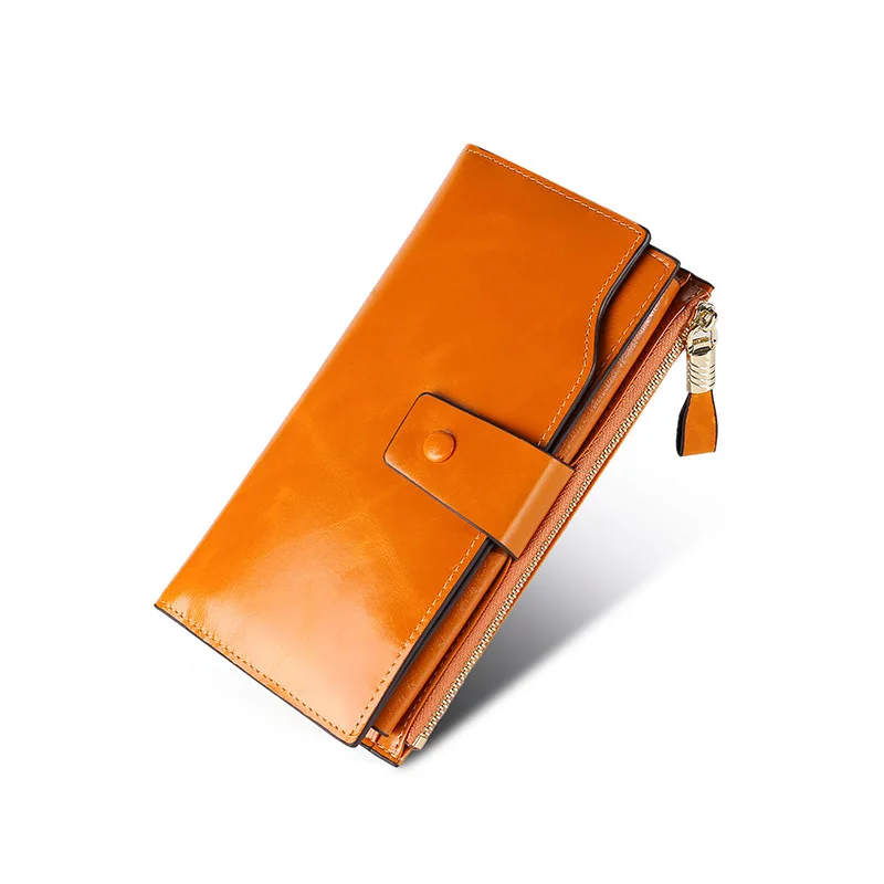 2019 новый кожаный женский кошелек длинный |