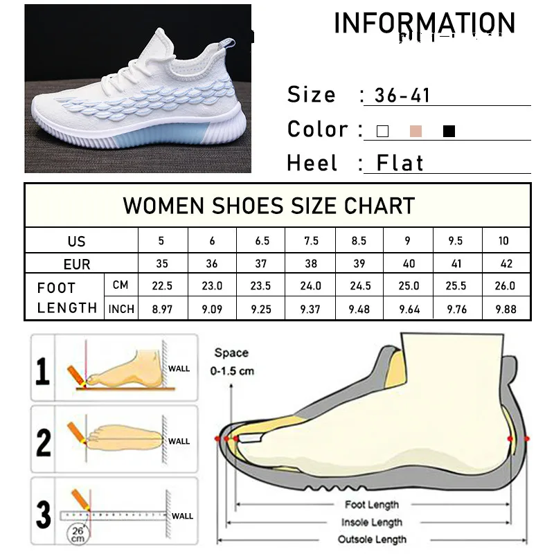 

2020 Women Sneakers Woman Running Shoes Female Vulcanized Women's Casual Flats Women Walking Shoes Ladies Summer Plus Size