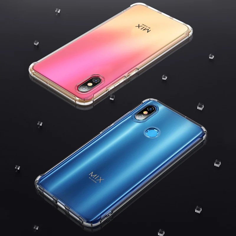 Противоударный силиконовый чехол для телефона Redmi Note 7 5 6 Pro мягкий прозрачный