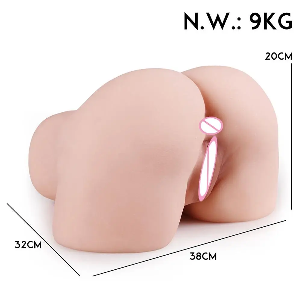 9 кг силиконовая киска половина тела секс кукла настоящая Вагина анус