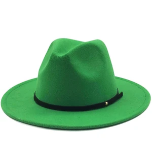 Фетровая шляпа-федора, Мужскаяженская, с широкими полями, 60 см