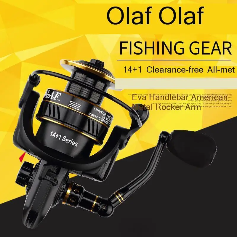 

Super Strong Carp Fishing Spinning Wheel Type Fishing Wheel Spinning Reel 5.2:1 Speed Ratio Left/Right Hand Fishing