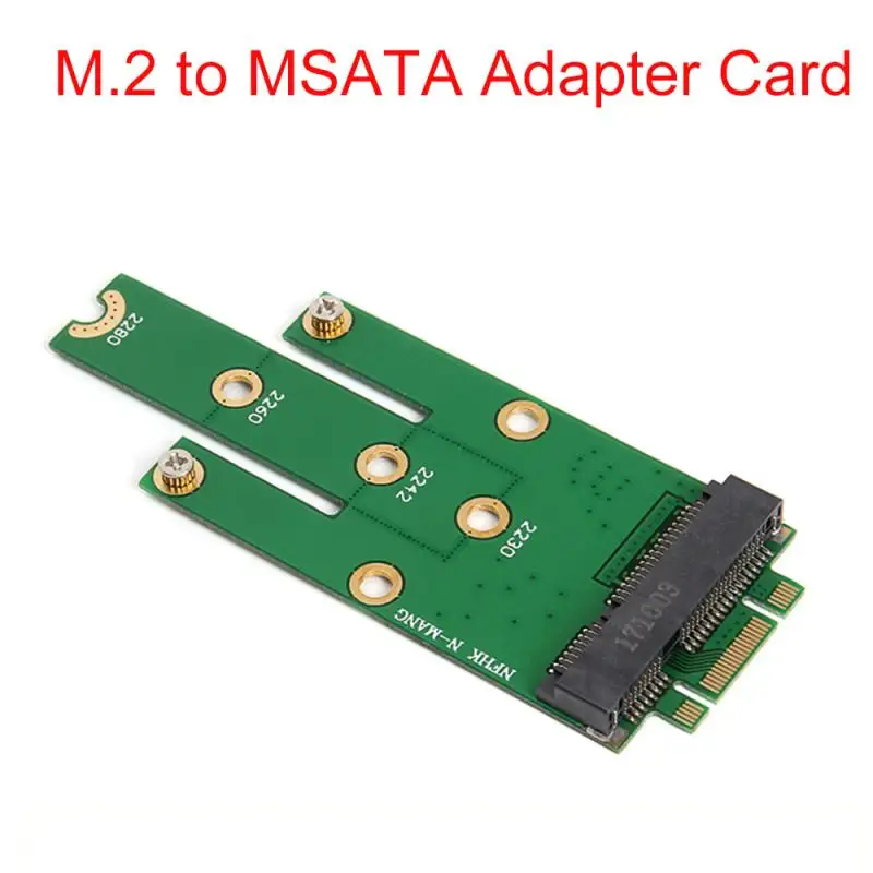 NGFF M.2 B Key SSD To MSATA Mini PCI-E PCI-Express SATA 3 0 Male Converter Adapter Card для 2242/2260/2280 M2 Ngff | Компьютеры и