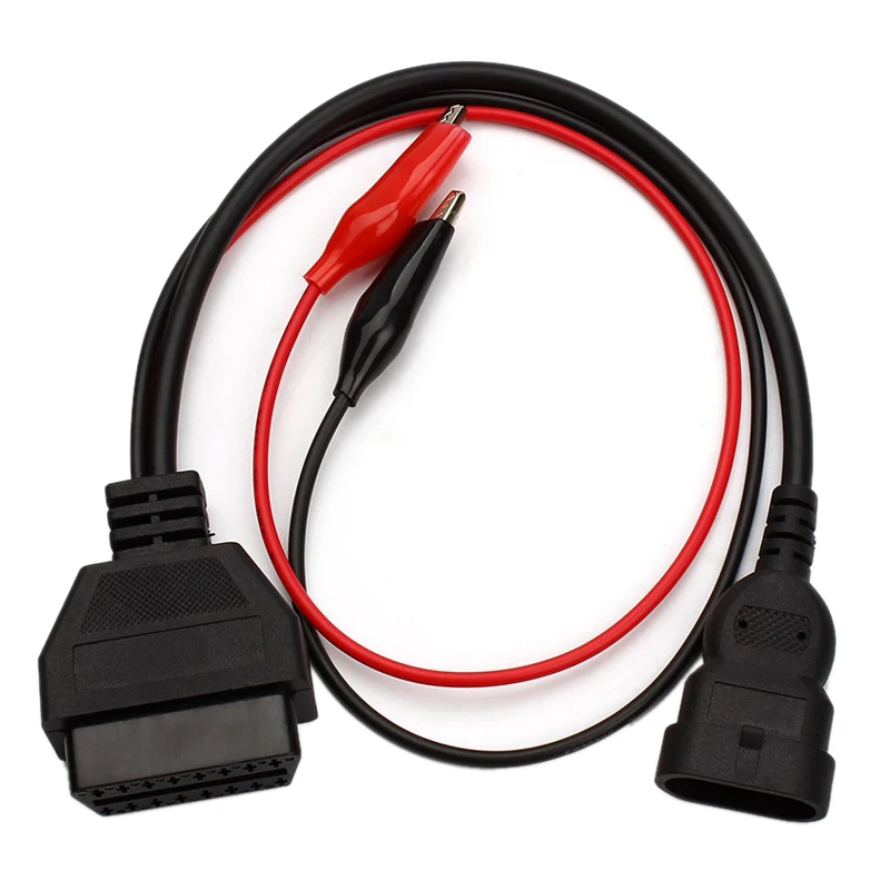 

Для Fiat 3 Pin Alfa Lancia до 16 Pin OBDII OBD2 obd-II Соединительный адаптер автомобильный кабель Obd для fiat 3 Pin диагностический кабель