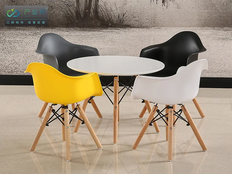 Nordic children furniture kids stool plastic wood chair children toddler designer fashion Kids chair home furniture dropshipping