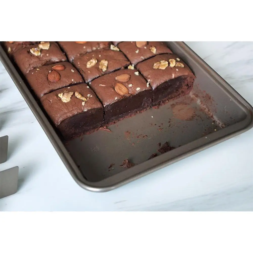 18 полости домового противня для выпечки форма торта утолщенная квадратная хлеба