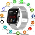 Смарт-часы для Xiaomi HW12, фитнес-трекер с цветным экраном P8, для мужчин и женщин, полностью сенсорный, с монитором кровяного давления, 2021