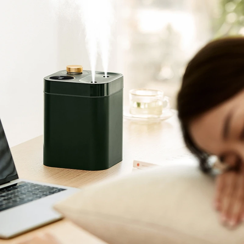 

800Ml Air Humidifier Aroma Essential Oil Diffuser Ultrasonic USB Mist Maker with Display for Home Humidifier